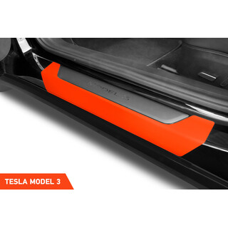 Einstiegsleisten Schutz fr Tesla Model 3 I 2017 - 2023 im 4er Set