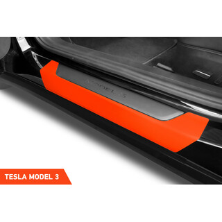 Einstiegsleisten Schutz Tesla Model 3 I 2017 - 2022 im 4er Set
