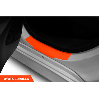 Einstiegsleisten Schutz Toyota Corolla 5-Türer 12 (XII) E210 I 2018 - 2022 im 4er Set