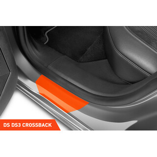 Einstiegsleisten Schutz DS Automobiles DS3 Crossback I 2019 - 2023 im 4er Set