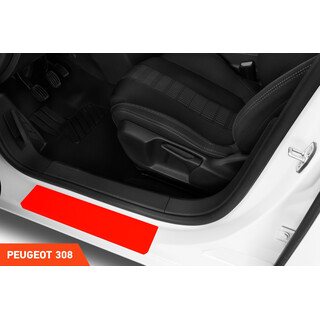 Einstiegsleisten Schutz fr Peugeot 308 II T9 I 2013 - 2021 im 4er Set