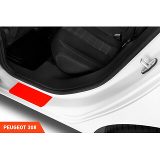 Einstiegsleisten Schutz fr Peugeot 308 II T9 I 2013 - 2021 im 4er Set