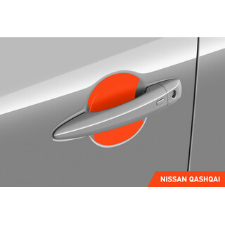 Auto Türgriffmulden Schutzfolie Nissan Qashqai 3 (III) J12 I 2021 - 2022 im 4er Set