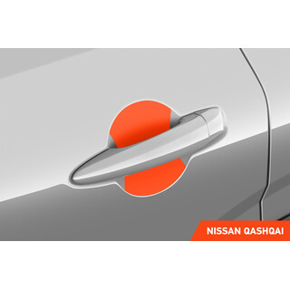 Auto Türgriffmulden Schutzfolie Nissan Qashqai 3 (III) J12 I 2021 - 2023 im 4er Set