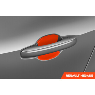 Auto Türgriffmulden Schutzfolie für Mégane Grandtour 4 (IV) K9A I 2016 - 2024 im 4er Set