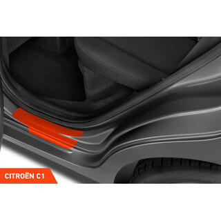 Einstiegsleisten Schutz Citroën C1 2 (II) I 2014 - 2021 im 4er Set