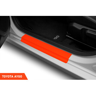 Einstiegsleisten Schutz Toyota Aygo 2 (II) I 2014 - 2022 im 4er Set