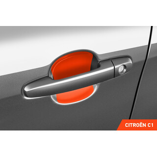 Auto Türgriffmulden Schutzfolie Citroën C1 2 (II) I 2014 - 2021 im 4er Set