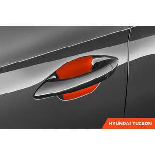 Auto Türgriffmulden Schutzfolie Hyundai Tucson 4 (IV) NX4 I 2021 - 2023 im 4er Set