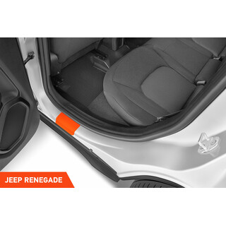 Einstiegsleisten Schutz Jeep Renegade I 2014 - 2022 im 4er Set