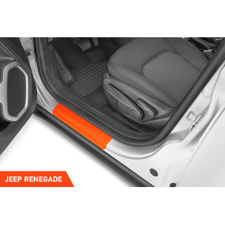 Einstiegsleisten Schutz Jeep Renegade I 2014 - 2023 im 4er Set