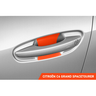 Auto Türgriffmulden Schutzfolie Citroën C4 Grand SpaceTourer I 2018 - 2022 im 4er Set