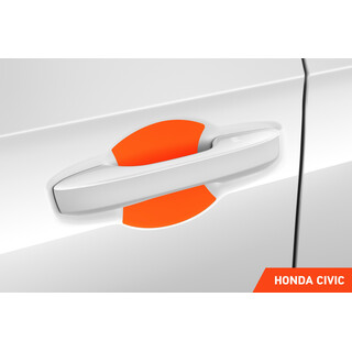 Auto Türgriffmulden Schutzfolie Honda Civic Schrägheck 11 (XI) I 2021 - 2022 im 4er Set