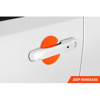 Auto Türgriffmulden Schutzfolie Jeep Renegade I 2014 - 2022 im 4er Set
