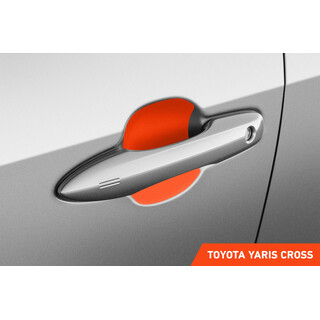 Auto Türgriffmulden Schutzfolie Toyota Yaris Cross MXP I 2021 - 2022 im 4er Set