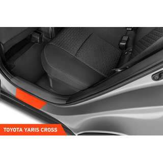 Einstiegsleisten Schutz fr Toyota Yaris Cross MXP I 2021 - 2025 im 4er Set