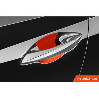 Auto Türgriffmulden Schutzfolie Hyundai i20 3 (III) BC3 I 2020 - 2022 im 4er Set