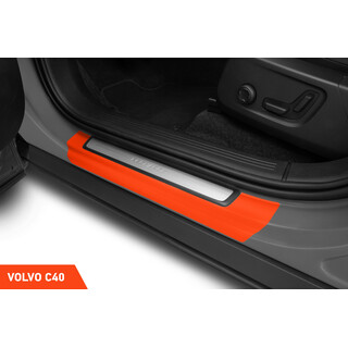 Einstiegsleisten Schutz fr Volvo EC40 I 2021 - 2025 im 4er Set