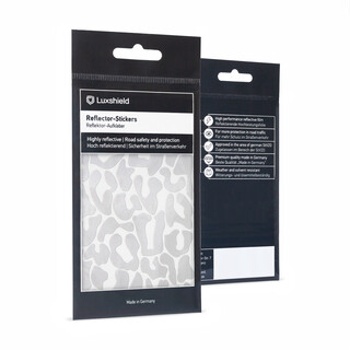 Reflektoren Sticker Set - Leopard  - fr Fahrrad Roller Kinderwagen