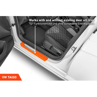 Einstiegsleisten Schutz VW Taigo CS I 2021 - 2022 im 4er Set
