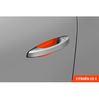 Auto Türgriffmulden Schutzfolie Citroën C5 X I 2022 - 2023 im 4er Set