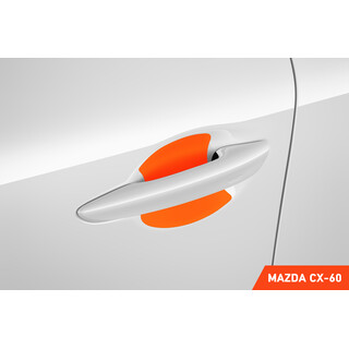 Auto Türgriffmulden Schutzfolie Mazda CX-60 I 2022 - 2022 im 4er Set
