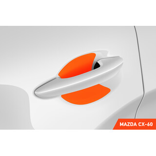 Auto Türgriffmulden Schutzfolie Mazda CX-60 I 2022 - 2022 im 4er Set