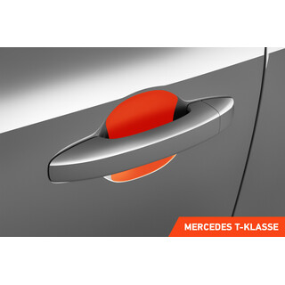 Auto Türgriffmulden Schutzfolie Mercedes Benz T-Klasse W420 I 2022 - 2023 im 4er Set