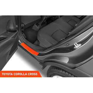 Einstiegsleisten Schutz für Corolla Cross XG10 I 2022 - 2024 im 4er Set