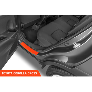 Einstiegsleisten Schutz fr Toyota Corolla Cross XG10 I 2022 - 2025 im 4er Set