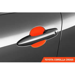 Auto Türgriffmulden Schutzfolie für Corolla Cross XG10 I 2022 - 2024 im 4er Set