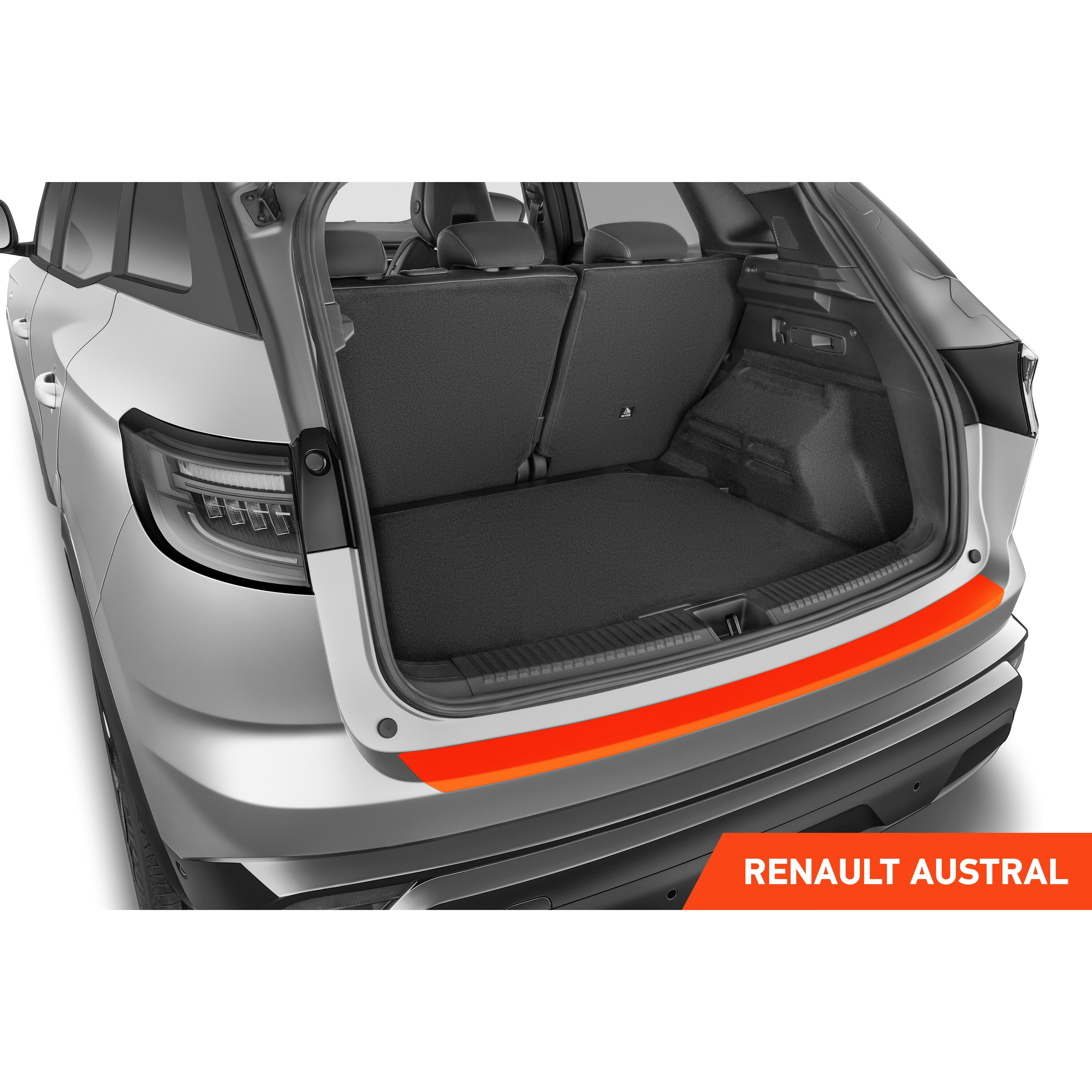 2in1 GrizzGlass CarDisplay Schutzfolie matt für Renault Austral 12
