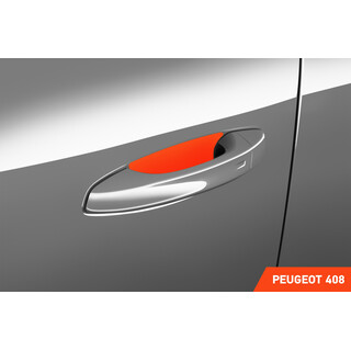 Auto Türgriffmulden Schutzfolie Peugeot 408 3 (III) I 2022 - 2023 im 4er Set