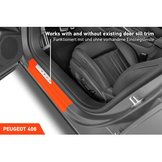 Einstiegsleisten Schutz fr 408 3 (III) I 2022 - 2024 im 6er Set