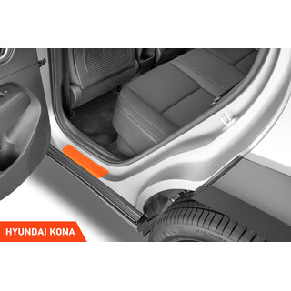 Einstiegsleisten Schutz fr Hyundai Kona 2 (II) SX2 I 2023 - 2025 im 4er Set