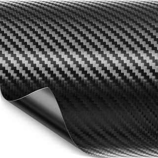 Lackschutzfolie Carbon Schwarz 20x100cm