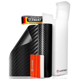 Lackschutzfolie Carbon Schwarz 20x300cm